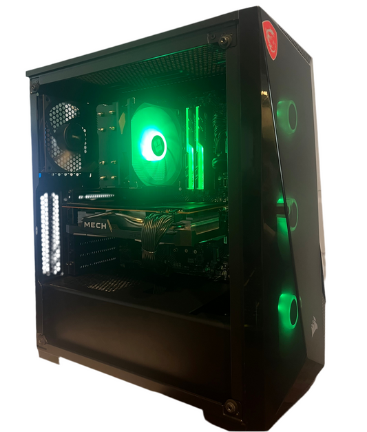 PC Gamer | SLIME | I5 12400F + RX 6700 XT 12GB| 16GB RAM | 1TB GEN 4 | 1440P | Garantie